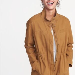 Old Navy Women's Brown Utility Jacket